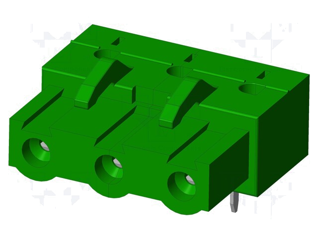 Connector: ontkoppelbare terminal strip; contact; vrouwelijk Connector: ontkoppelbare terminal strip; contact; vrouwelijk